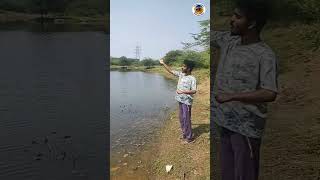 எங்க ஊர் குட்டையில் மீன் பிடிக்க போலாம் வாங்க😅! | Fishing in Lake | Traditional fishing method |