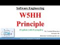 SE 32: W5HH Principle with Examples | Boehm's Principle