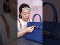 special blue color handmade rare leather bag how do you like 🥰