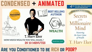 Secrets of Millionare Mind Book Animated Summary : Harv Eker Mastering the Inner Game of MONEY