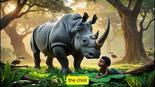 The Giant Rhinoceros and the Child - African tale