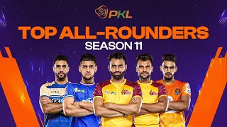 Top All-Rounders in Pro Kabaddi League | PKL Season 11