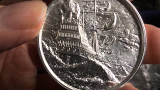 Silver Unboxing: 2 Oz Privateer Ultra High Relief Silver Round