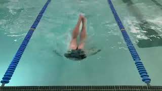 Backstroke DQ: 2b Delayed Arm Pull