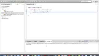 Java Tutorial 1 - How To Make A Hello World Application