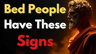 BEAWARE!  10 EVIDENT Signs that there is a EVIL person next to you | Stoic Philosophy