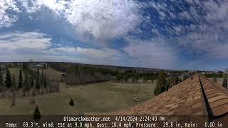 BismarckWeatherTimeLapse 2024 04 14