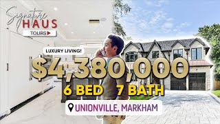 INSIDE a $5 MILLION dollar HOME in Markham! | 16 Emily Carr St, Markham