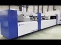 【HGSTAR】SMART Tube 6245 Pro automatic feeding fiber laser tube cutting machine demonstration video