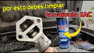 How to Clean the IAC Idle Valve Prevent the Engine from Vibrating Too Much or Stalling at Idle