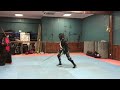 random sparring katana vs longsword