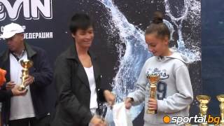 Rumyana Neykova awards the winners of DEVIN MASTERS