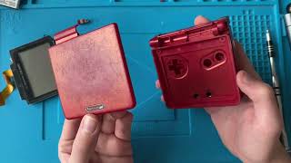 Fixing a water damaged gameboy advance sp