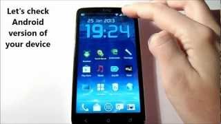 Android tips and tricks. Checking Android version and looking for updates.