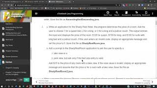 Java Programming 1 - Chapter 5 Exercises 3 and 7 - Spring 2021