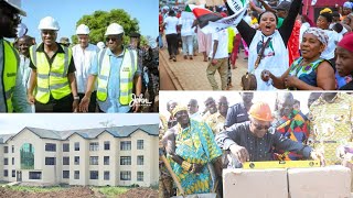 JUBILATION! Mahama Begins To Build Ultra Modern Fisheries University College In The Central Region..