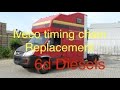 Iveco daily 3.0 turbo diesel timing chain replacement!!! Working on the recovery truck