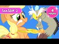 MEGA RECOPILATORIO DE LA 2ª TEMPORADA😱🐉 | La Magia de la Amistad: Minipelícula🎥 My Little Pony