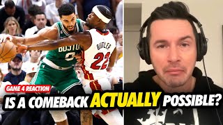 JJ Redick On If The Celtics Can Build On Their Game 4 Win Over Miami??