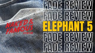 Raw Denim Fade Review - Elephant 5 - 20oz Heavyweight Selvedge Denim With 450 Days Of Wear
