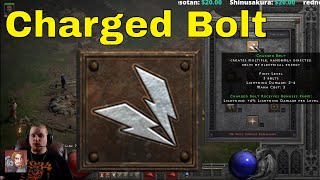 D2R Skills \u0026 Abilities - Charged Bolt (Sorceress Lightning Spells)