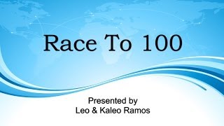 Race to 100 Simple Fun Math Game