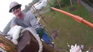 Piqua Linemen Practicing for AMP Rodeo (Inspirational)