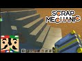 Folding Staircase Tutorial - Scrap Mechanic - Episode 07