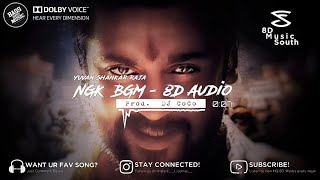 NGK Mass Teaser BGM - 8D Surround Audio | Suriya | Yuvan Shankar Raja | NGK