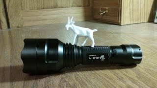 My review of the super cheap Ultrafire C8 mini thrower