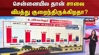 சென்னையில தான் சாலை விபத்து குறைந்திருக்கிறதா? | Helmet | Road Accident