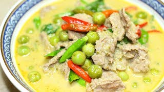 แกงเขียวหวานเนื้อ | Thai Beef Curry