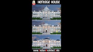 P646 B 🔥heritage🔥6000Sqft 🏘️6BHK🔥 south Face🤩 heritage House Plan🤩Indian Architect