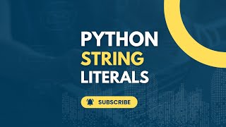 Python String Boolean None Literals