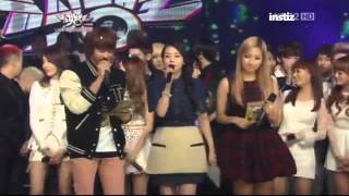 SNSD wins Music Bank K-Chart [ KBS Music Bank | 111202 ]