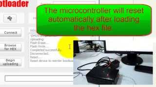 Programming the PIC18F4550 using the HID Bootloader