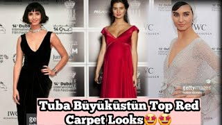 See the Top 10 Red Carpet looks of a beautiful Turkish Actress Tuba Büyüküstün