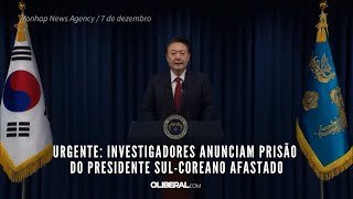 URGENTE: investigadores anunciam prisão do presidente sul-coreano afastado