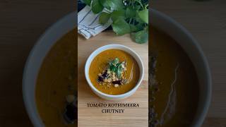 Tomato kothimeera pachadi | tomato chutney | tomato coriander chutney recipe #chutney #food #tomato