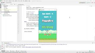 Flappy Bird Game using Python (Pygame) | Source Code on GitHub | Rajan Gautam