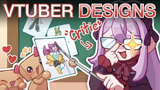 REVIEWING YOUR VTUBER DESIGNS 💢📦