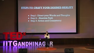 Crafting Your Reality: A Journey of Determination and Success | Shreya Poonja | TEDxIITGandhinagar