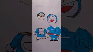 Toude 💚 Doraemon 🥰❤️‍🩹 #littlesingham #doraemon #pokemon #spiderman #shorts