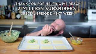 Binging with Babish! Binging with Babish_ Spinach Puffs from The Emperor's New Groove