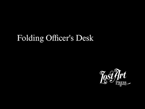 Folding Officer's Desk Folding Officer's Desk