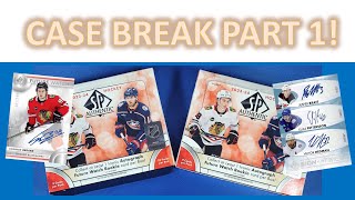 FUN CASE BREAK Part 1!! 2023-24 Upper Deck SP Authentic Hockey