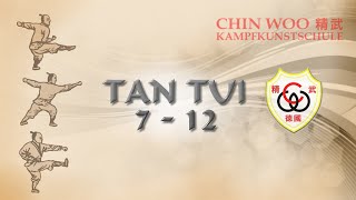 Chin Woo: Tán Tuǐ 7 - 12 弹腿