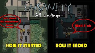 INSANITY REMAKE - All Endings