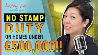 WOWZERS! Stamp Duty HOLIDAY for 8 Months on homes under £500,000!! | UK Property Investing