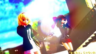 [東方MMD]メランコリック(霊夢・アリス)